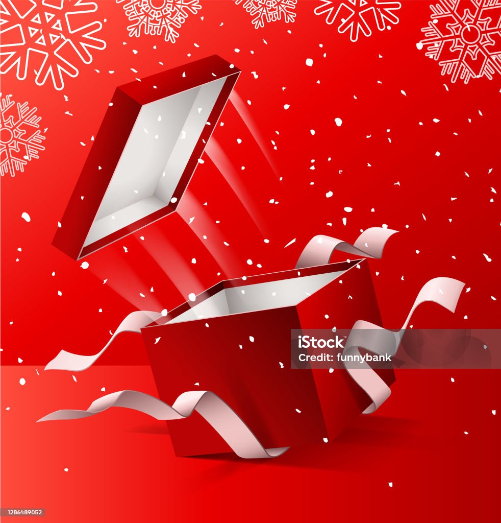 Shiny Gift Exploding Stock Illustration - Download Image Now ...