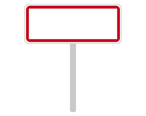 istock Road sign of France on white 1286490717