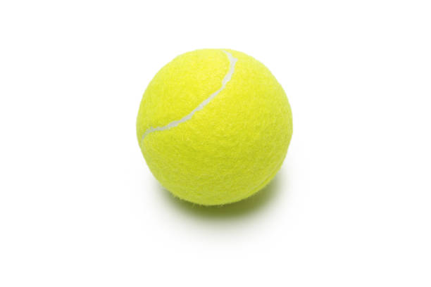 istock Tennis balls isolated on white background. 1286498825