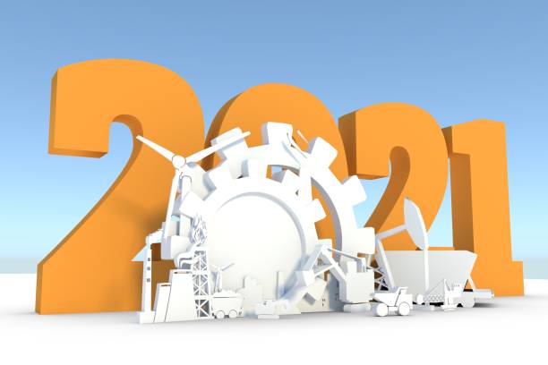 Energy and Power icons 3D set