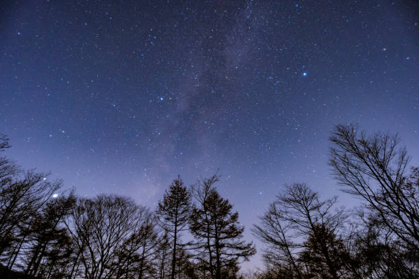 istock Late autumn night sky 1286507762
