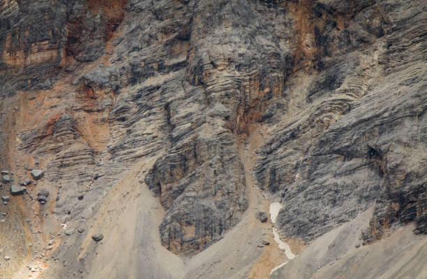 texture of dolomite in italian Tyrol in summer