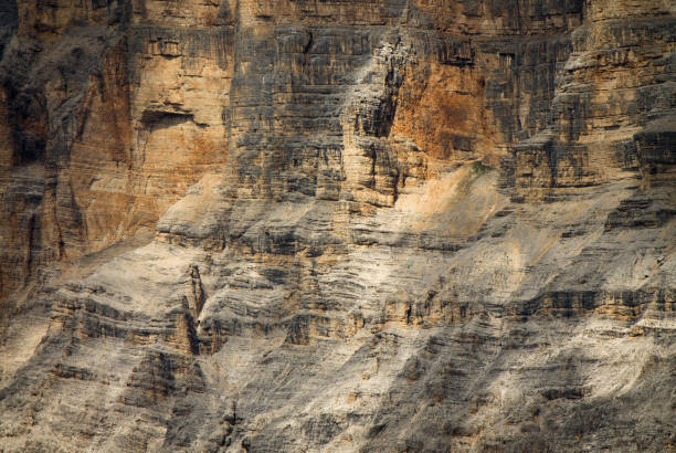 texture of dolomite in italian Tyrol in summer