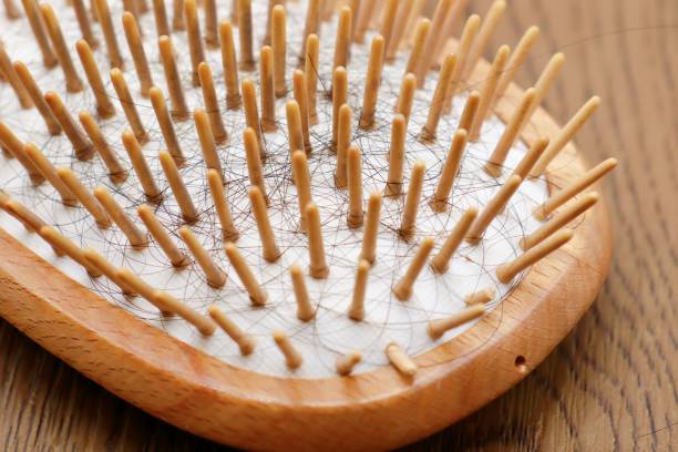 istock Brush with hair loss 1286509763