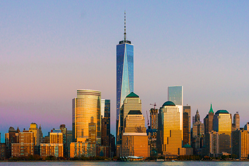 World Trade Center Skyline from Hoboken, New Jersey