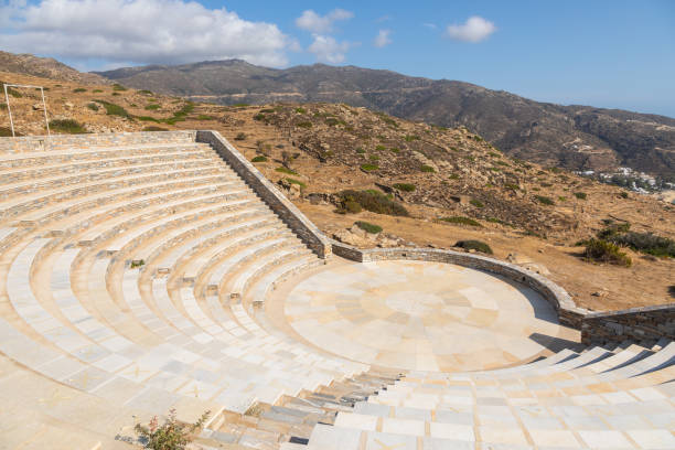istock View of the Odyseas Elytis, amphitheater. Ios, Greece. 1286523930