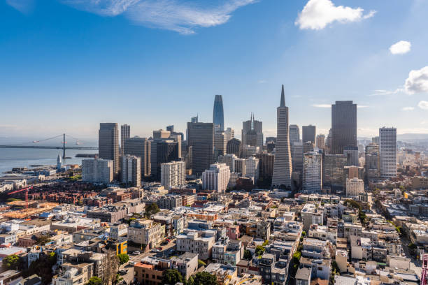 istock Aerial view of San Francisco skyline 1286529408