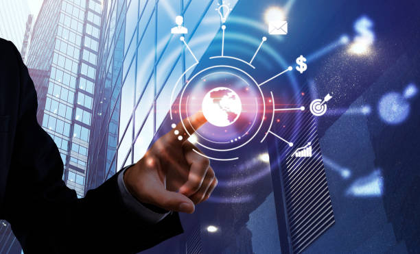 istock African american businessman presses on planet button on modern digital screen 1286535187
