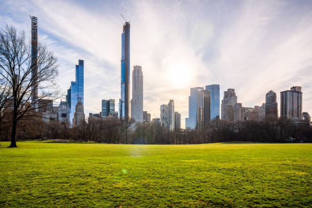 istock Modern skyscrapers in New York City 1286539100