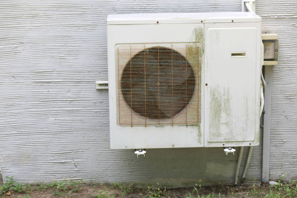 istock old machine of a rusty air conditioner to cool 1286541694