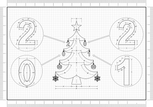 Christmas tree 2021 Blueprint
