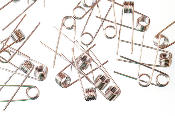 istock Vapor coil for electronic cigarette vape. 1286552516
