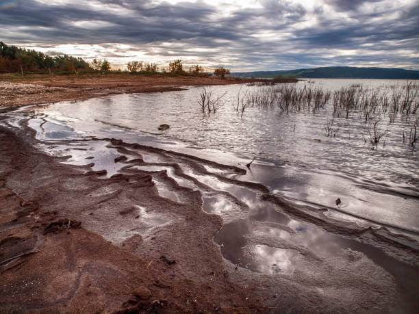 istock Lake landscape at sunset 1286553538