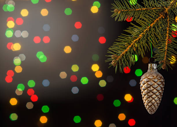 istock pine branch with christmas decoration 1286572105