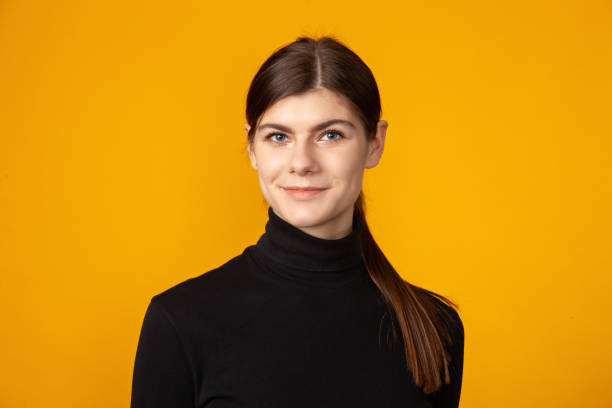 istock Studio portrait of 20 year old woman 1286587648