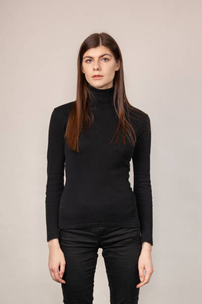 istock Studio portrait of 20 year old woman 1286589687
