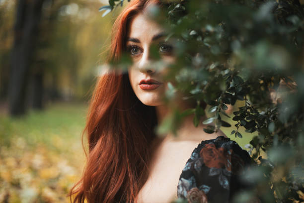 istock Beautiful woman outdoors 1286595880
