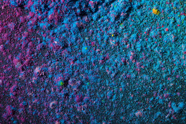 istock Colorful powder macro close up. Abstract colored background 1286612217