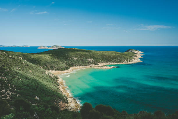 Tongue Point at Wilsons Promontory National Park, Victoria, Australia stock photo