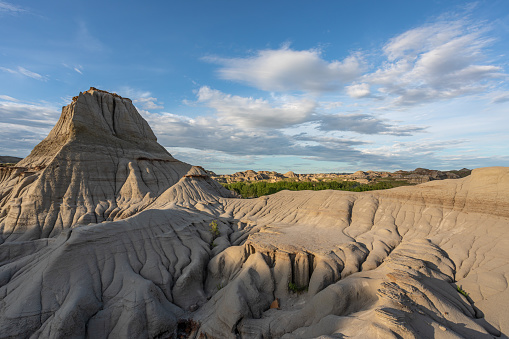 The North Dakota Badlands in Northen Theodore Roosevelt National Park