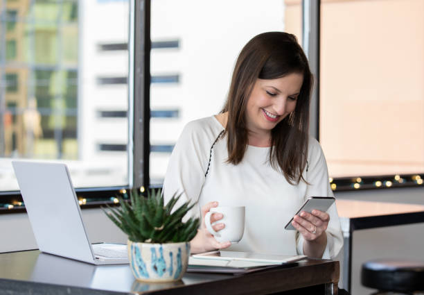 istock Confident businesswoman is financial advisor working with technology in office 1286620076