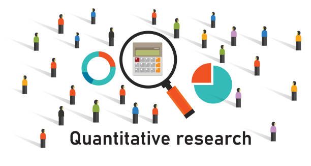 quantitative research method statistics survey get data number chart market research analysis quantitative research method statistics survey get data number chart market research analysis vector quantitative research stock illustrations