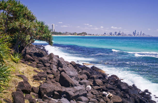 istock Gold Coast rocks beach Burleigh heads 1286627541