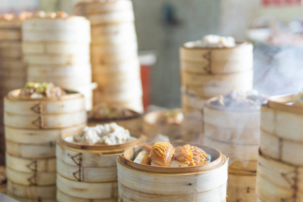 istock Close-up of Guangdong dum sum in the restaurant 1286627607