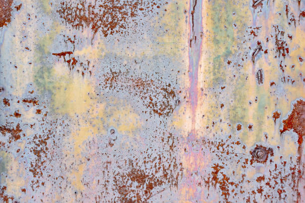 istock Abstract wooden background with old peeling red paint. 1286628494