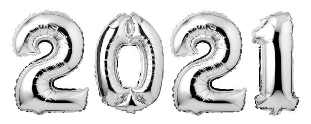 istock Numbers 2021 made of  silver balloons 1286634371