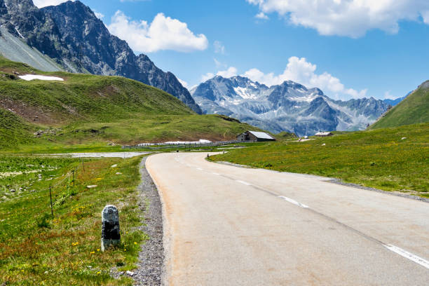 istock View of the albula pass in grisons, switzerland, europe 1286637480