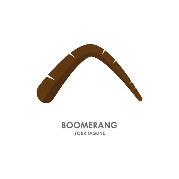 Vector illustration of Boomerang