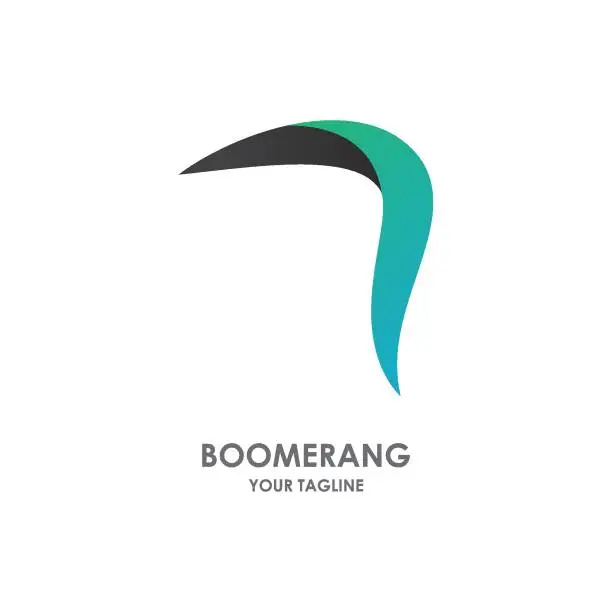 Vector illustration of Boomerang