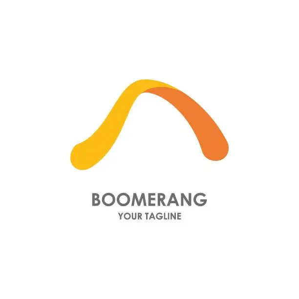 Vector illustration of Boomerang