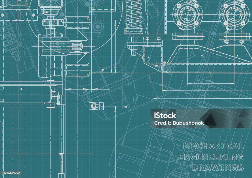 Vector Engineering Illustration Computer Aided Design Systems ...