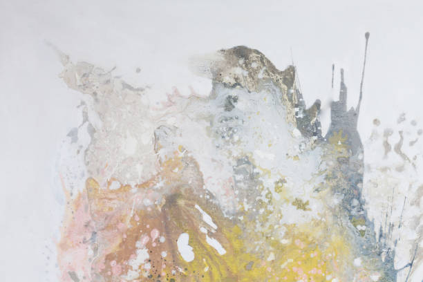 istock Usual abstract painting for stylish classic design. 1286639914