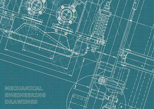 Vector Engineering Illustration Computer Aided Design Systems ...