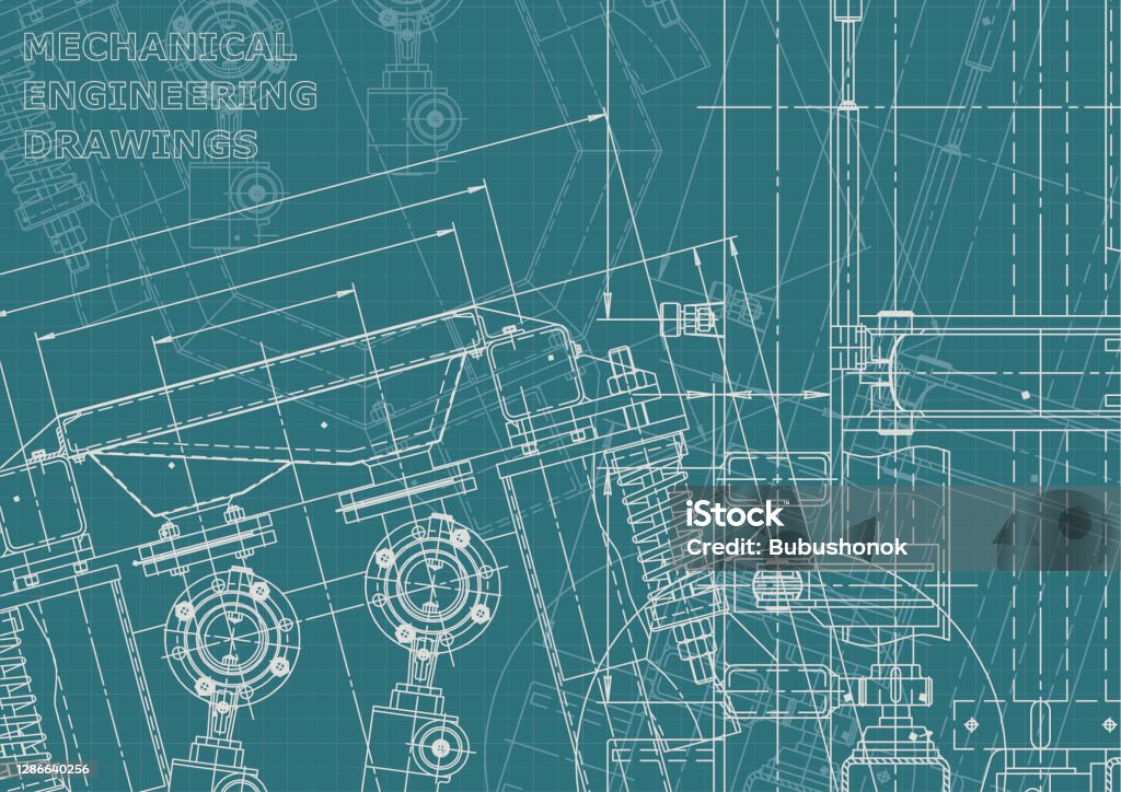 Vector Engineering Illustration Computer Aided Design Systems ...