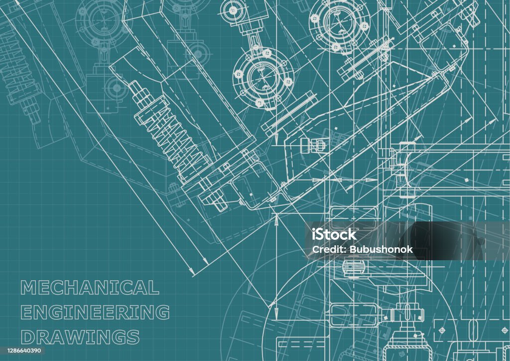 Vector Engineering Illustration Computer Aided Design Systems ...