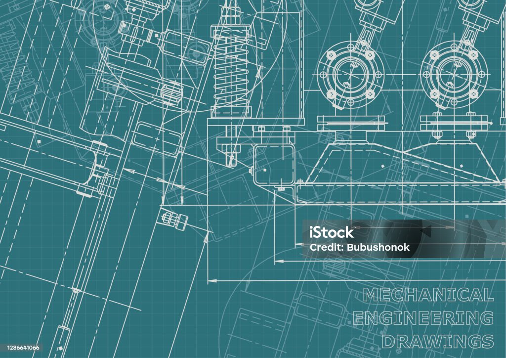 Vector Engineering Illustration Computer Aided Design Systems ...