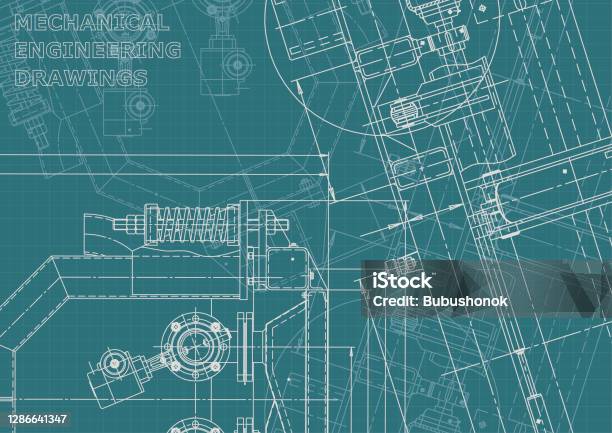 Vector Engineering Illustration Computer Aided Design Systems ...