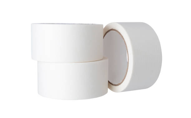 istock Scotch sticky tape isolated on white background. 1286642794