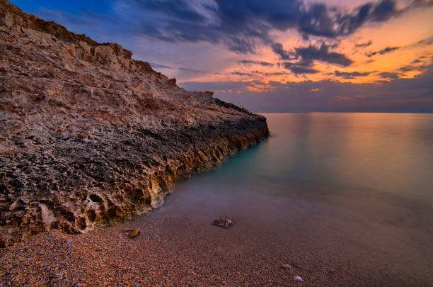 istock Marjan beach, Muscat, Sultanate of oman 1286646581