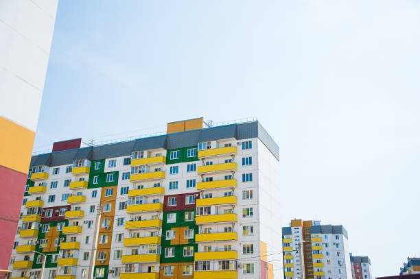 istock Brand new apartment building 1286662108