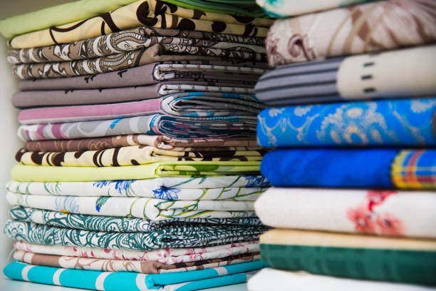 istock Colorful towels in the store 1286662295