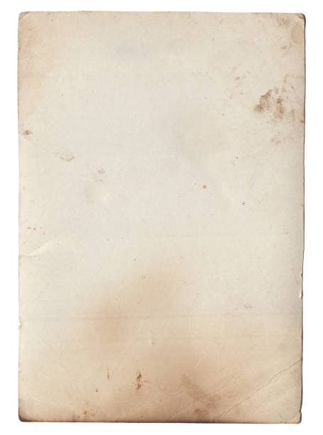 istock Old vintage texture retro paper with burned stains and scratches background isolated 1286663298