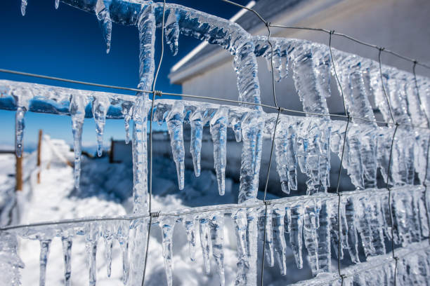 istock landscape with snow and a clear blue sky 1286666587