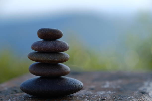 istock Zen of life, Zen stone 1286668085