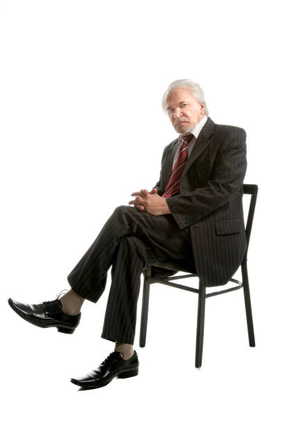 istock Portrait of elderly man 1286674239