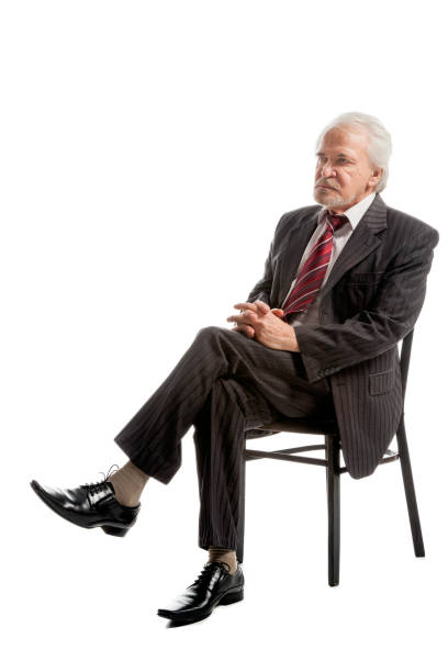 istock Portrait of elderly man 1286674242